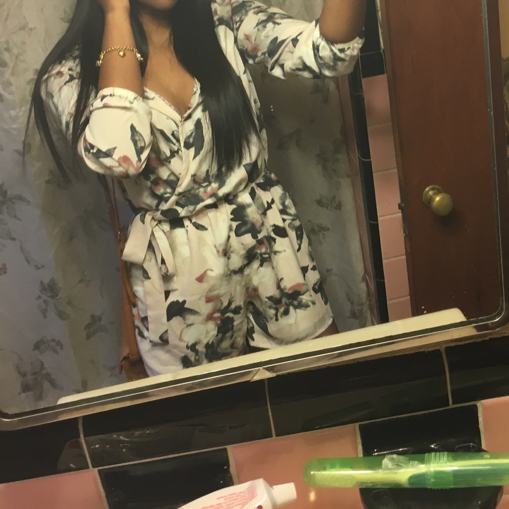 Floral romper
